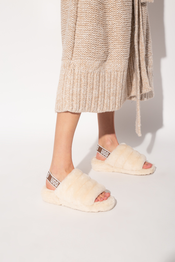 Cream Fluff Yeah furry sandals brown ugg SchaferandweinerShops Zimbabwe brown ugg slippers are a hot seller for kids spending more time at home